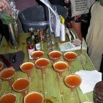 The Atomic Zombie Cocktail awaits the judges