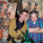 DJs James Brown’s Sweat and Sensitive Side prepare to get the dance floor jumping