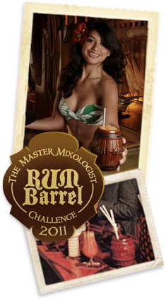 waitress_and_drinks Master Mixologist Rum Barrel Challenge