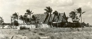 The Mai-Kai on a desolate stretch of Federal Highway shortly after its 1956 opening
