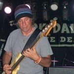 Dick Dale's bassist, Ron Eglit, at Respectable Street in West Palm Beach, June 13, 2011.