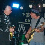 Dick Dale with bassist Ron Eglit at Respectable Street in West Palm Beach, June 13, 2011.