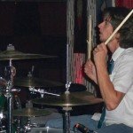 vagabond_jimmy1 Jimmy Dale, drummer for both Dick Dale and Laramie Dean, at The Vagabond.