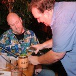 Pablus pours samples for Martin Cate and the other judges. (Photo by Go11Media.com)