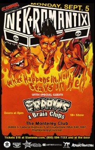 Nekromantix at the Monterey Club