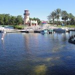 The scenic Barefoot Bay at Disney's Caribbean Beach Resort. (Photo by Susan Hayward - Oct. 2, 2011)