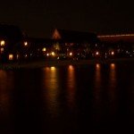 Disney's Polynesian Resort beckons frome its prime location on the banks of Seven Seas Lagoon. (Photo by Hurricane Hayward - Oct. 1, 2011)
