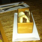 Kapow's Bolgogi Buns are served in a distinctive wooden box.