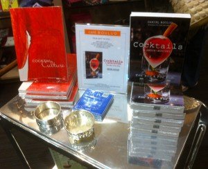 A Cocktail Culture display in the gift shop at the Norton Museum of Art