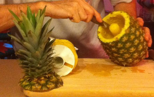 Step 5: Clean out the core