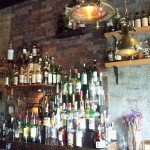 Sweetwater features an eclectic selection of liquors. The vintage lighting and brick walls add to the old-school ambiance.