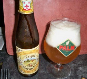 Tripel Karmeliet is a strong Belgian brew with a complex spicy and fruity taste.