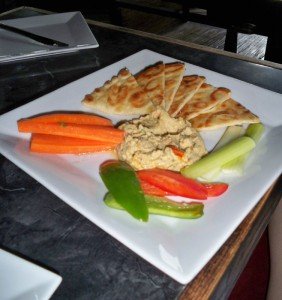 The Brick House Hummus was a healthy start to the decadence that was to follow.