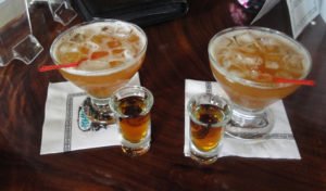 Two Demerara Floats are better than one. Served in The Molokai bar, April 2016. (Photo by Hurricane Hayward)