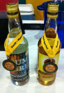 Jamaica's Hampden Estate took a gold medal for its gold rum, while its new Rum Fire brand won the gold for overproof rum