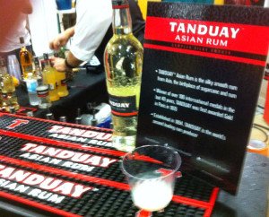 Tanduay Asian Rum made its debut at the festival and took home an award for its silver rum