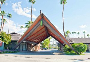 The Caliente Tropics Resort, site of Mod Palm Springs and mid-century modern mecca.