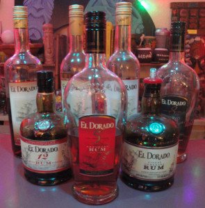 El Dorado 5 is one of many outstanding rums from Demerara Distillers in Guyana. (Photo by Hurricane Hayward, December 2015)