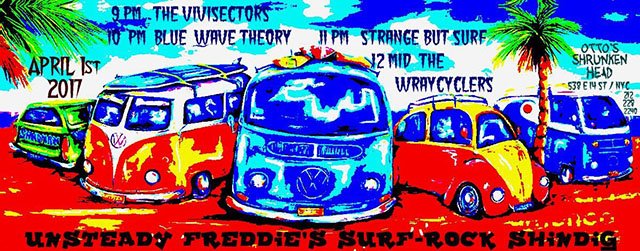 Unsteady Freddie's Surf-Rock Shindig