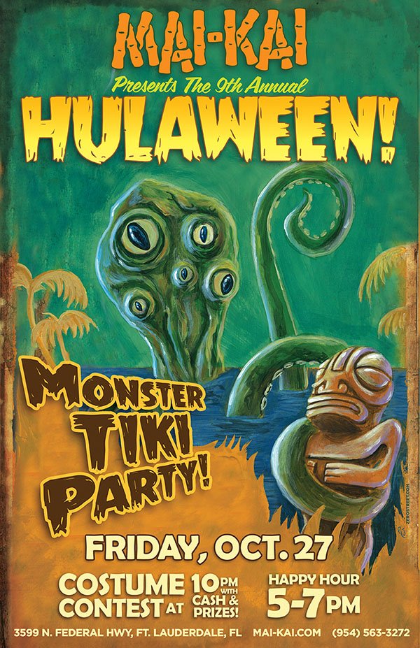 Hulaween 2017: Monster Tiki Party