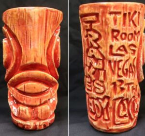 The 13th anniversary Lady Luck mug designed by Bosko Hrnjak for Frankie's Tiki Room.