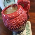Celebrating a job well done with a Rum Barrel in one of the new Tiki Diablo mugs. (May 1)
