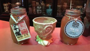 The Hukilau, Mai Tai and three other classic Mai-Kai cocktails are now available for curbside pickup in 32-ounce jars in addition to gallon jugs. (Photo by Hurricane Hayward)