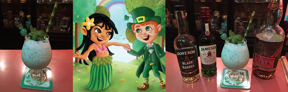 Cocktail recipe: Toast St. Patrick's Day with Alloa Aloha
