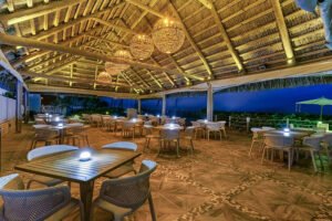 The Hukilau's 2021 symposiums and other entertainment will take place under cover in a large oceanfront event space at Beachcomber Resort & Club. (Official photo)