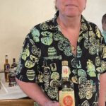 Miami Rum Fest founder Robert Burr offered a range of rare rums in the VIP Tasting Bar, including a 1990s bottling of Lemon Hart 151 from Guyana.