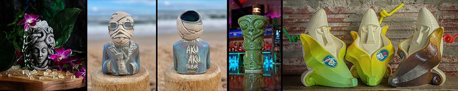 Support Tiki bars: Visit their online stores, buy merchandise