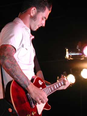 Dashboard Confessional live at Coral Sky Amphitheatre in West Palm Beach on Oct. 1, 2002