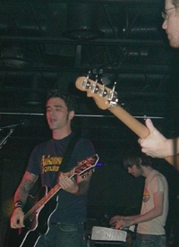 Dashboard Confessional live at Millennium in Pompano Beach on Tuesday, Dec. 11, 2001