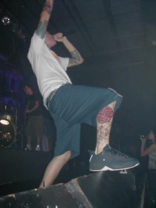 New Found Glory at Orbit Nightclub in Boynton Beach on Oct. 22, 2001