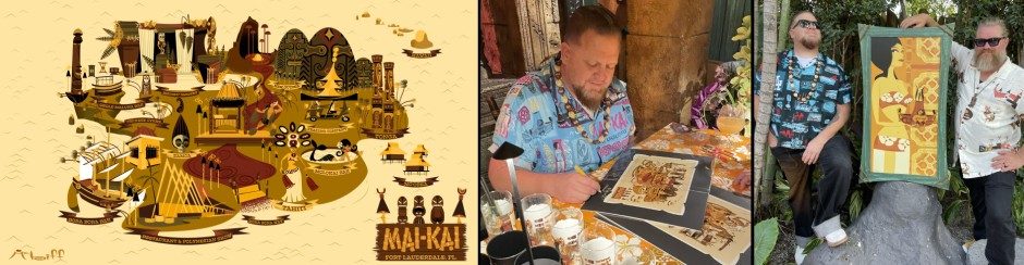 Mcbiff introduces 'Mystery at the Mai-Kai' print, merchandise during special event