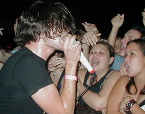 Taking Back Sunday at Club Ovation in Boynton Beach on Nov. 5, 2003