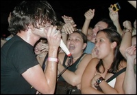 Taking Back Sunday at Club Ovation in Boynton Beach on Nov. 5, 2003