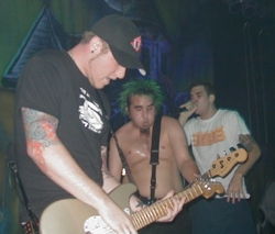 New Found Glory at Orbit Nightclub in Boynton Beach on Oct. 22, 2001