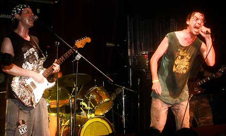 Subhumans at Studio A in Miami on Sept. 15, 2007