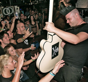 Nekromantix at Churchill's in Miami on July 20, 2010