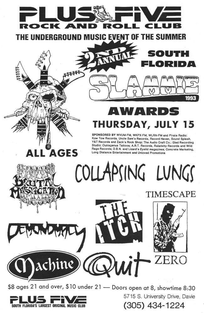 1993 South Florida Slammie Awards