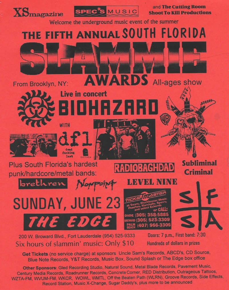 1996 South Florida Slammie Awards